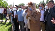BİTLİS - Akşener, Ahlat'taki Selçuklu Meydan Mezarlığı'nı ziyaret etti