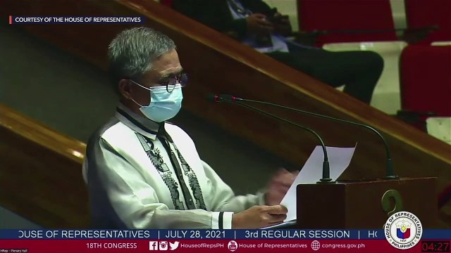 House Minority Leader Stephen Paduano delivers 'contra-SONA'