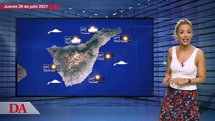 La previsión del tiempo en Canarias para el 29 de julio de 2021