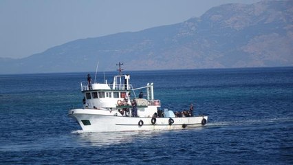 Çanakkale açıklarında düzenlenen operasyonda 231 yabancı uyruklu yakalandı