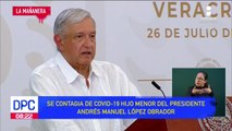 Andrés Manuel López Obrador Reveló que su hijo Jesús Ernesto se contagió de Covid 19.