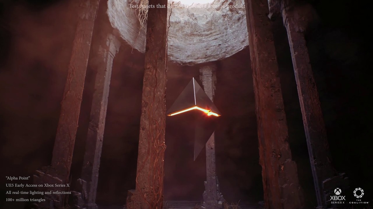 The Coalition | "Alpha Point" Unreal Engine 5  Technical Demo runnung on Xbox Series X