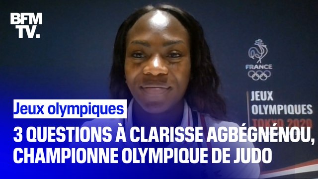 3 questions à Clarisse Agbégnénou, championne olympique de judo