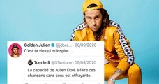 Julien Doré compile ses réponses très drôles aux critiques des internautes