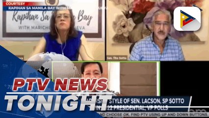 Lacson-Sotto first tandem to declare intent for 2022 elections