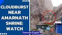 Amarnath cloudburst: Flashflood triggered near holy cave | Watch | Oneindia News