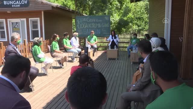 AK Parti'li Çiğdem Karaaslan Kızılırmak Deltası'nda Cemre lerle bir araya geldi