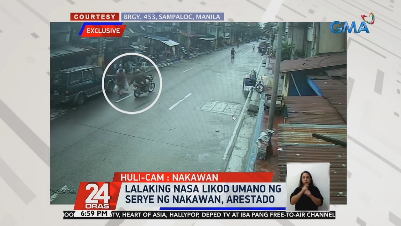 Lalaking nasa likod umano ng serye ng nakawan, arestado | 24 Oras