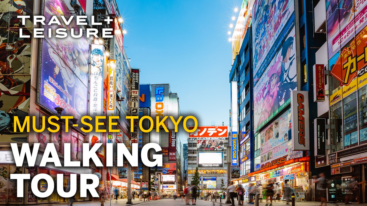 These are Tokyo's MUST SEE Landmarks | Walk with T+L | Travel + Leisure