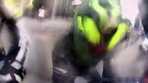 Pedestrian Attacks Motorcycle Parade