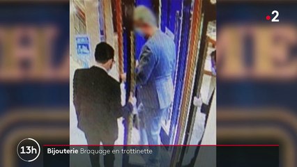 Fait divers : un homme braque une bijouterie parisienne et repart à trottinette