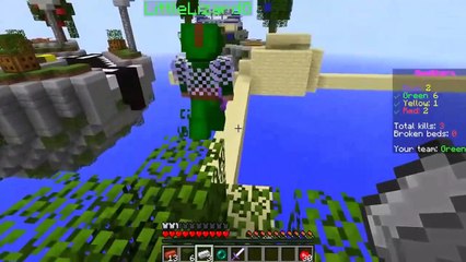 LittleLizardGaming Minecraft Challenge  BED WARS!