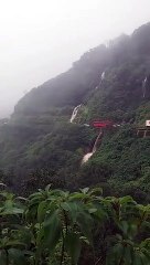 Heavy rain in India Maharashtra in the city