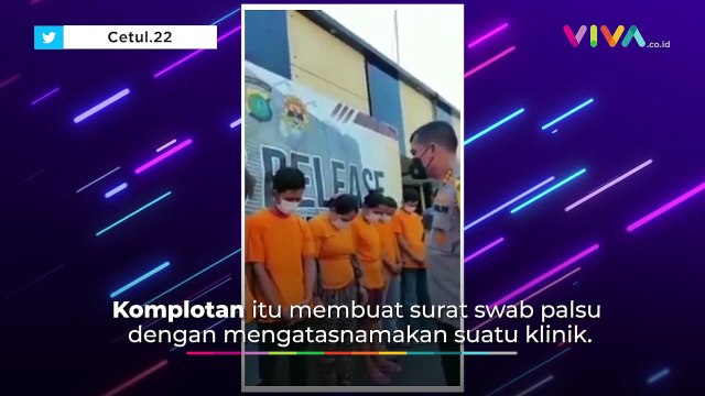 Sindikat Pembuat Surat Swab Palsu di Depok Diringkus Polisi
