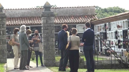 Así ha sido el entierro de Menchu Álvarez del Valle