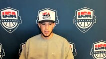 Devin Booker on playing for TEAM USA after Finals Loss | USA vs Iran Postgame Interview 7-28