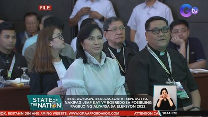 Gordon, Lacson bare discussion of Eleksyon 2022 plans with Robredo | SONA