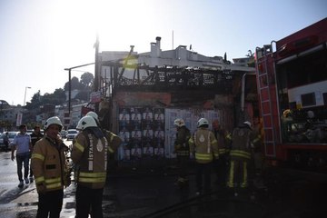 Son dakika haberi... Sarıyer'de metruk barakada çıkan yangın söndürüldü