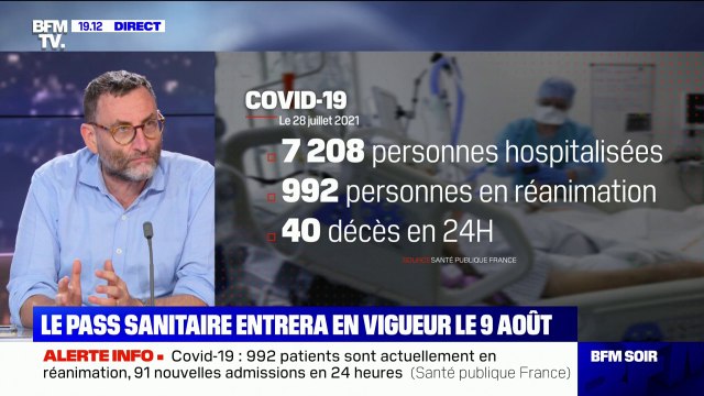 Mathias Wargon, chef des urgences de l'hôpital Delafontaine de Saint-Denis: Depuis deux semaines, on a du Covid-19 qu'on ne voyait plus