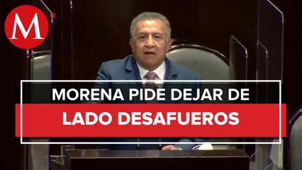 Coordinador de Morena en San Lázaro protegió a Huerta y Toledo al sacar desafueros de periodo extra