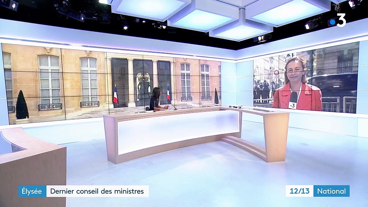 Élysée : dernier Conseil des ministres avant les vacances du gouvernement