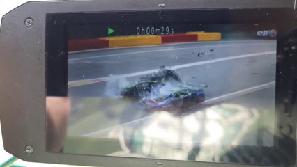24h Spa 2021 Race Massive Crash Estre Perera Aitken Rigon