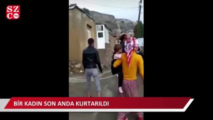 Video herunterladen: Van'da sel felaketi...Başkale'de evler yıkıldı hayvanlar telef oldu