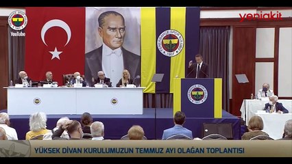 Sinek, Ali Koç'a rahat vermedi! Konuşmasını yarıda kesti