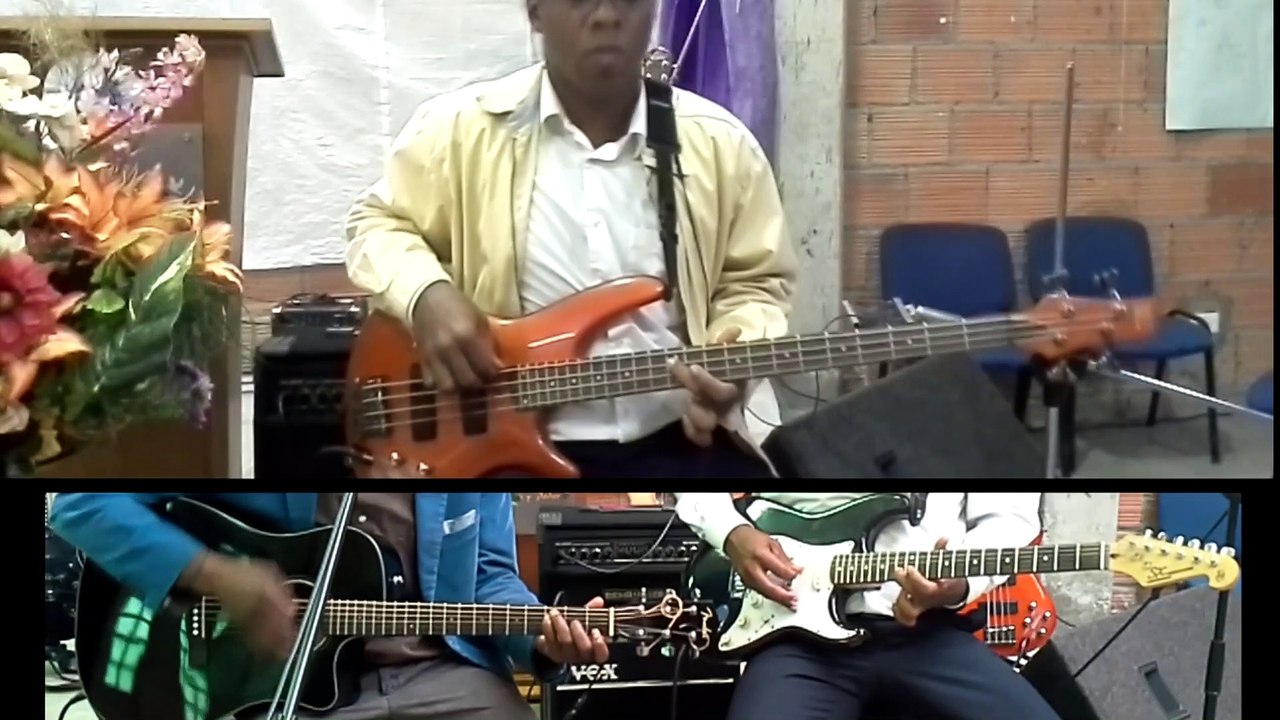 TUTORIAL  // GUITARRA BAJO//  LIBRE SOY MIEL SAN MARCOS