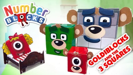 Numberblocks : Goldiblocks and the 3 Squares