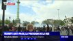 Manifestations anti-pass sanitaire: les forces de l'ordre mobilisées pour évacuer les derniers manifestants place de la Bastille à Paris
