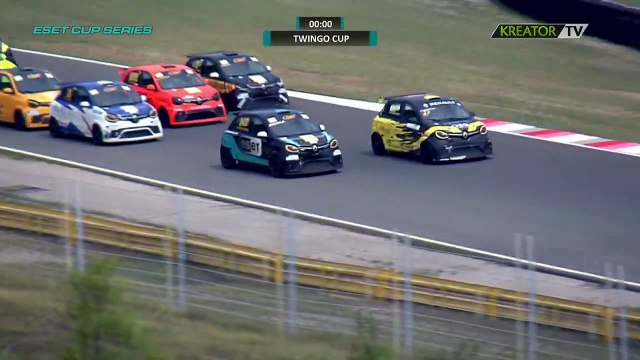 Twingo Cup Grobnik 2021 Race 2 Restart Last Lap Epic Crazy Finish