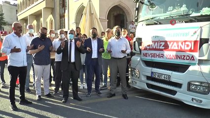 Nevşehir’den Manavgat’a 1 tır yardım tırı gönderildi