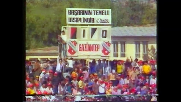 Gaziantepspor 1-2 Beşiktaş 22.09.1991 - 1991-1992 Turkish 1st League Matchday 4