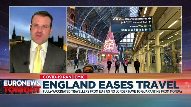 Quarantine scrapped in England for fully vaccinated EU citizens, except the French