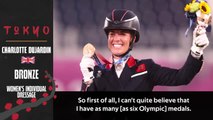 Dujardin 'overwhelmed' by achieving British Olympic record haul