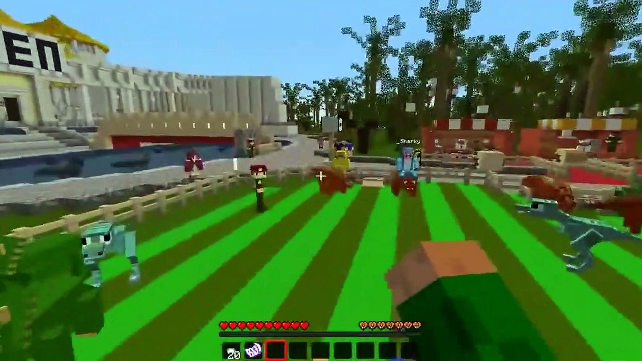 LittleLizardGaming Minecraft Adventure  A DAY IN JURASSIC WORLD! (Custom Roleplay)