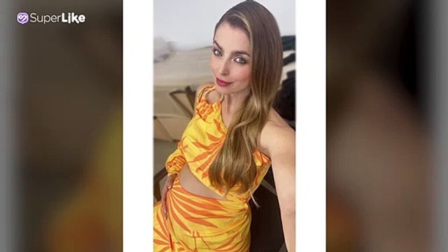 Cristina Hurtado presumió de su barriguita de embarazo con atractivo vestido