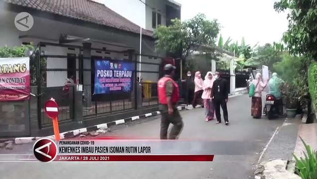 Kemenkes Imbau Pasien Isoman Rutin Lapor