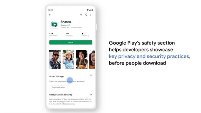 Introducing the new safety section in Google Play