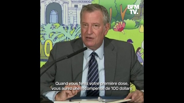 La ville de New York va offrir 100 dollars aux habitants qui se font vacciner