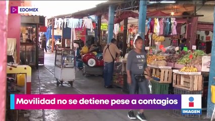 Movilidad en el Ecatepec no se detiene pese a aumento de contagios