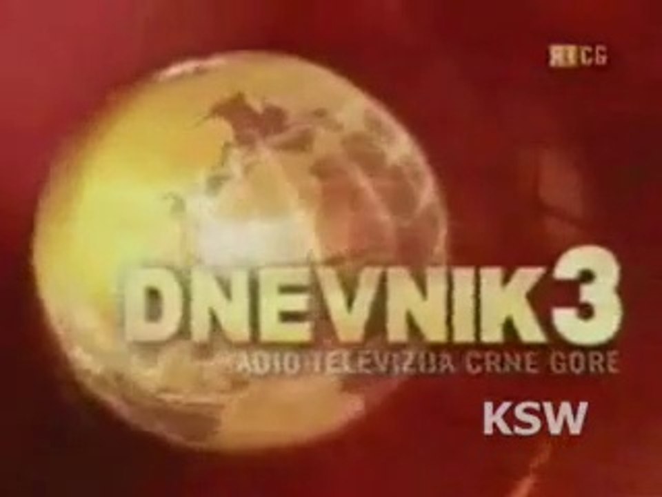 RTCG - uvodna špica trećeg Dnevnika (2007-2010?)