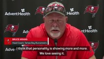 Arians and Gronkowski enjoy Brady revealing personality