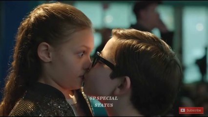 ❤❤ Lucky Girl _ Cute little Boy first kiss WhatsApp Status ❤❤