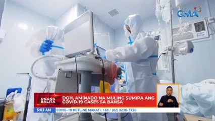 DOH, aminado na muling sumipa ang COVID-19 cases sa bansa | UB