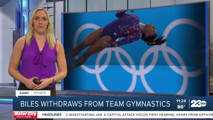 23ABC Sports: Simone Biles opts out of team competition; Rodgers arrives at training camp