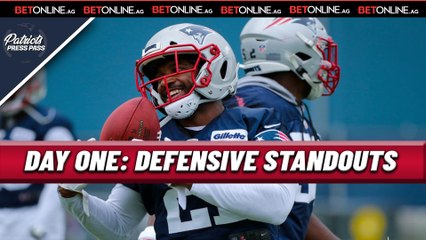 Adrian Phillips SHINES, Joejuan Williams & Jalen Mills BATTLE It Out  | Day 1 Defensive Standouts