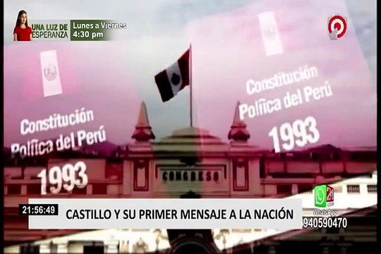 Castillo anunció servicio militar para jóvenes que no estudian ni trabajan