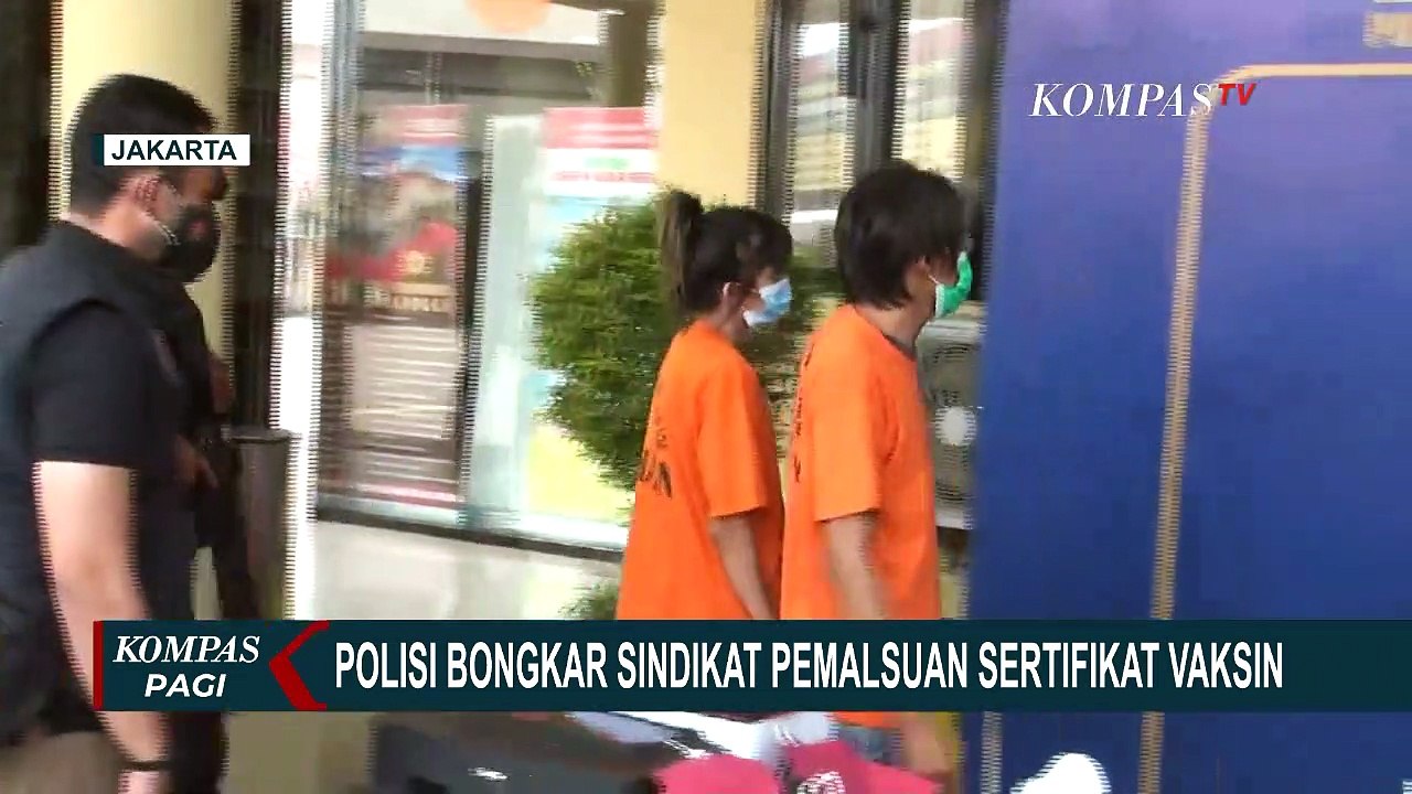 Polisi Tangkap Pembuat Sertifikat Vaksin Palsu, Sudah Setahun Praktik Keuntungan Capai Ratusan Juta